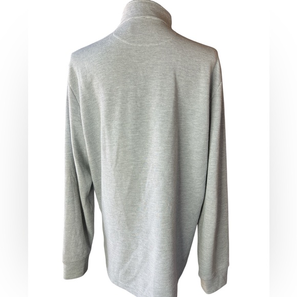 Vineyard Vines Quarter Zip Pullover Gray Shep Shirt Style Size Large - Picture 4 of 5